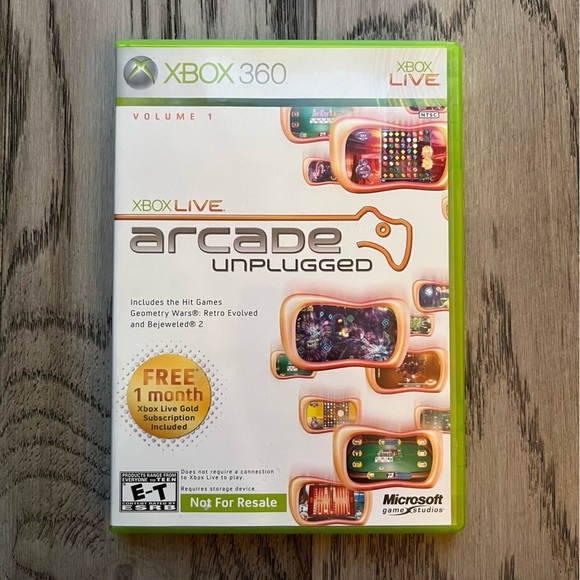 Xbox Live Arcade Unplugged - Xbox 360 - Picture 1 of 3